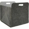 DUNEDESIGN Boîte De Rangement Feutre 33x33x38 Cm Kallax Panier Feutrine Étagère Ikea Gris - Grau -Outillage Soldes Boutique 11486252 1