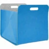 DUNEDESIGN Boîte De Rangement Feutre 33x33x38 Cm Kallax Panier Feutrine Étagère Ikea Bleu - Blau -Outillage Soldes Boutique 11486254 1
