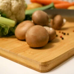 DUNEDESIGN Planche à Découper XL En Bambou 50x35x2 Cm Grande Tableau En Bois - Holzfarben -Outillage Soldes Boutique 11719526 4