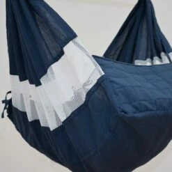 DuneDesign Hamac Pour Bébé 70x36x94cm Berceau Siège Suspendu Pour Babies Bleu - Blau -Outillage Soldes Boutique 15381130 4