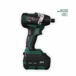 Visseuse à Chocs 20V Sans Fil Silex® 20V (1 X 4.0Ah Batterie Lithium ) -Outillage Soldes Boutique 22165012 4