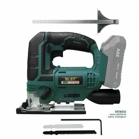 Scie Sauteuse Sans Fil 20 V Silex® ( Sans Batterie Ni Chargeur ) 3 Scie Sauteuse Sans Fil 20 V Silex® ( Sans Batterie Ni Chargeur )