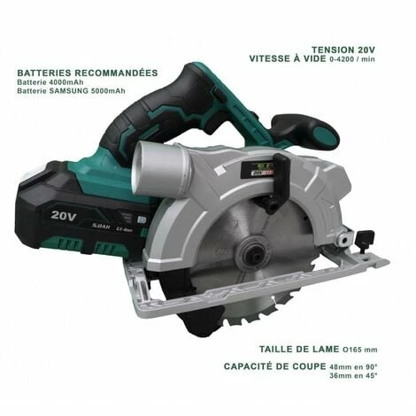 Scie Circulaire 20V Sans Fil Silex® (sans Batterie Et Chargeur) 3 Scie Circulaire 20V Sans Fil Silex® (sans Batterie Et Chargeur)