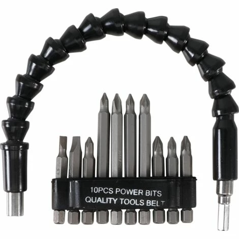 SILEX Jeu D’embouts à Axe Flexible | 6,3 Mm (1/4) | 11 Pièces 3 SILEX Jeu D’embouts à Axe Flexible | 6,3 Mm (1/4) | 11 Pièces