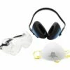 SILEX Kit De Protections De Travail | Casque - Masque - Lunette -Outillage Soldes Boutique 28590629 1