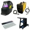 Pack Poste à Souder MMA IGBT/inverter 200A + Cagoule 100KNO +chariot + 50 électrodes Silex ® -Outillage Soldes Boutique 28590649 1