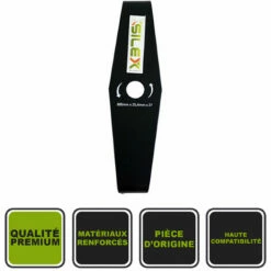 Lame De Coupe à 2 Dents Spéciale Ronces Silex® Pour Débroussailleuse