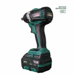 Clé à Chocs 20V Sans Fil Silex® 20V Moteur Brushless (1 X Batterie 6 Ah SLX Lithium ) + 3 Douilles à Choc Pour Jantes Alu -Outillage Soldes Boutique 43998412 3