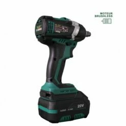 Clé à Chocs 20V Sans Fil Silex® 20V Moteur Brushless (1 X Batterie 6 Ah SLX Lithium ) + 3 Douilles à Choc Pour Jantes Alu -Outillage Soldes Boutique 43998412 5