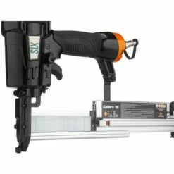 SILEX Compresseur Portatif 6L - 40V SLX® +2 Batteries Lithium 4 Ah + Cloueur Pneumatique 3en1 SLX 18 GA + Tuyau 5M -Outillage Soldes Boutique 43998448 3