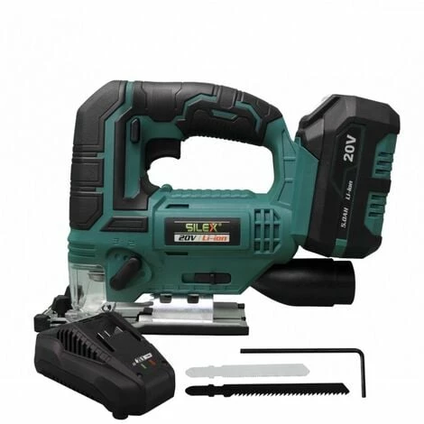 Scie Sauteuse Sans Fil 20 V Silex® ( Batterie 6 AhSlx ) 3 Scie Sauteuse Sans Fil 20 V Silex® ( Batterie 6 AhSlx )