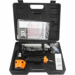 SILEX Compresseur Portatif 6L - 40V SLX® +2 Batteries Lithium 5 Ah + Cloueur Pneumatique 3en1 SLX 18 GA + Tuyau 5M -Outillage Soldes Boutique 43998472 4