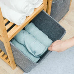 DUNEDESIGN 2 Cubes De Rangement 33x33x33 Box Rangement Compatible Avec Etagere Ikea Kallax - Grau 10 DUNEDESIGN 2 Cubes De Rangement 33x33x33 Box Rangement Compatible Avec Etagere Ikea Kallax - Grau -Outillage Soldes Boutique 69758615 4