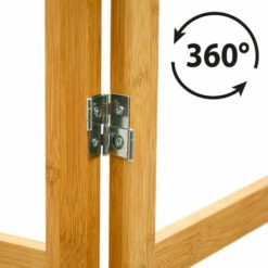 DUNEDESIGN Echelle Bambou Salle De Bain - 180x180 Porte-Serviettes Sur Pied Etagere Echelle - Braun -Outillage Soldes Boutique 77774761 5