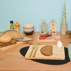 DUNEDESIGN Set De 3 Planche à Découper En Bambou - 33x22cm Planche En Bois - Rainure à Jus - Braun 10 DUNEDESIGN Set De 3 Planche à Découper En Bambou - 33x22cm Planche En Bois - Rainure à Jus - Braun -Outillage Soldes Boutique 82405706 4